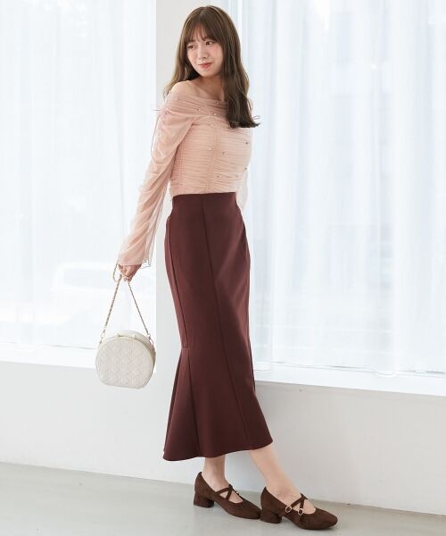 MAJESTIC LEGON / マジェスティックレゴン カットソー | キラキラビジューチュールトップス | 詳細2