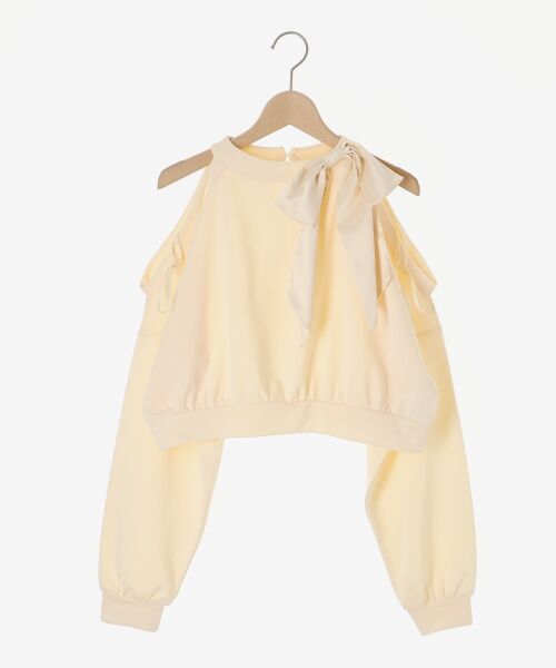 MAJESTIC LEGON / マジェスティックレゴン スウェット | オープンショルダーリボンスウェット | 詳細29