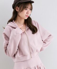 MAJESTIC LEGON / マジェスティックレゴン パーカー | ∞キラキララインストーンショートパーカー