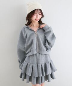 MAJESTIC LEGON / マジェスティックレゴン パーカー | ∞キラキララインストーンショートパーカー