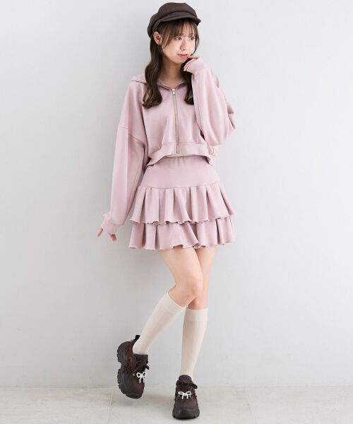 MAJESTIC LEGON / マジェスティックレゴン パーカー | ∞キラキララインストーンショートパーカー | 詳細12