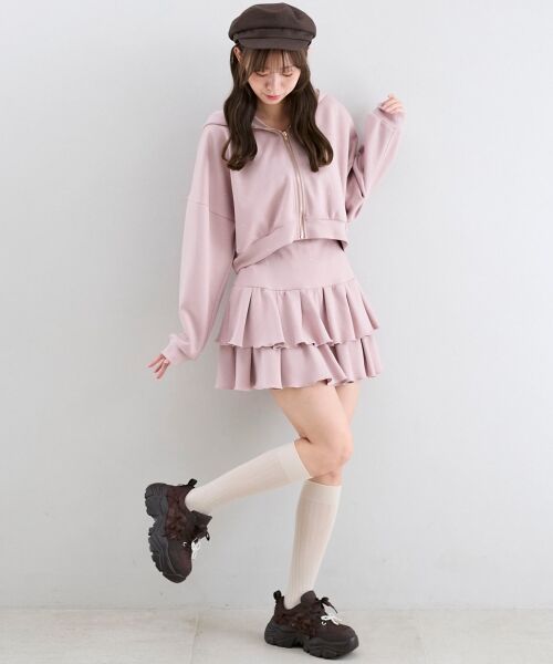 MAJESTIC LEGON / マジェスティックレゴン パーカー | ∞キラキララインストーンショートパーカー | 詳細13