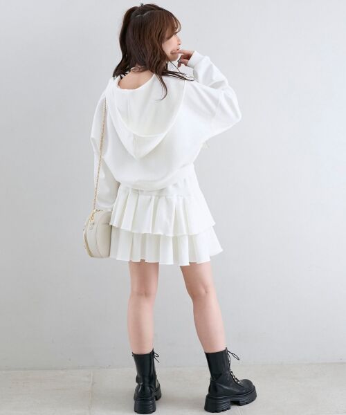 MAJESTIC LEGON / マジェスティックレゴン パーカー | ∞キラキララインストーンショートパーカー | 詳細3