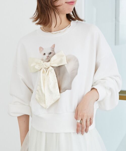 MAJESTIC LEGON / マジェスティックレゴン スウェット | Lady catスウェット | 詳細4