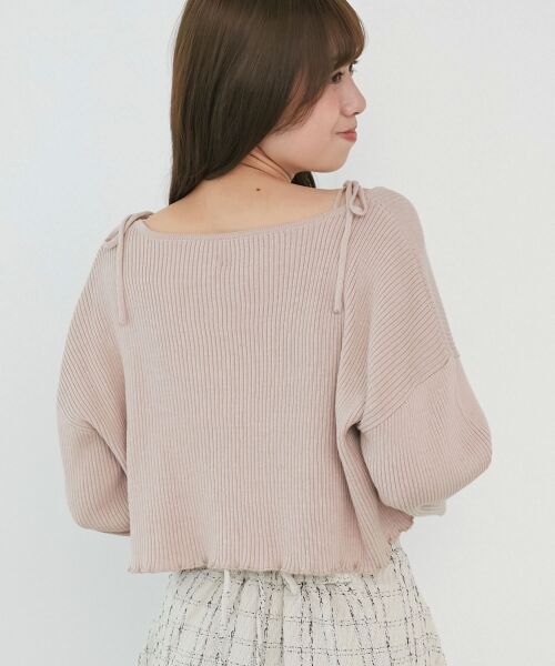 MAJESTIC LEGON / マジェスティックレゴン カーディガン・ボレロ | ダイヤ柄ビジューキャミセットカーデ | 詳細13