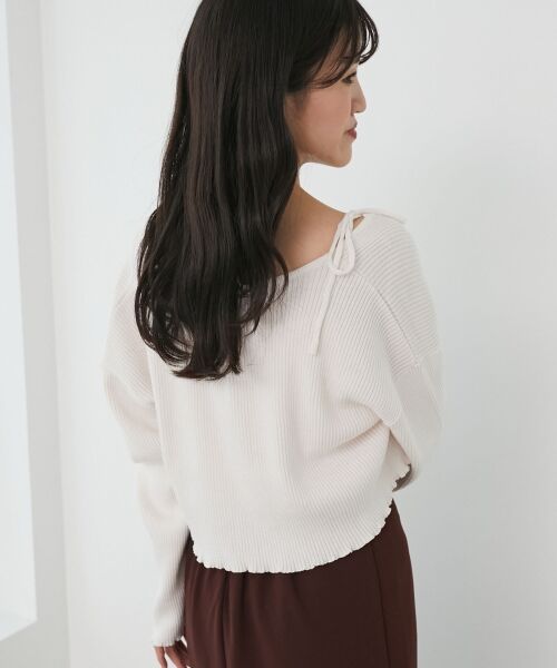 MAJESTIC LEGON / マジェスティックレゴン カーディガン・ボレロ | ダイヤ柄ビジューキャミセットカーデ | 詳細6