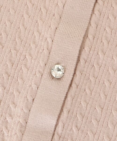 MAJESTIC LEGON / マジェスティックレゴン ニット・セーター | フェイクファー付きキラキラ襟ニット | 詳細28