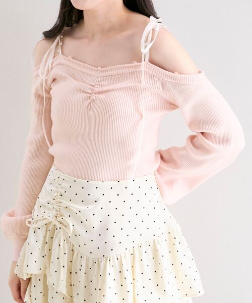 MAJESTIC LEGON / マジェスティックレゴン ニット・セーター | チェーン付きフェイクファーニット | 詳細10