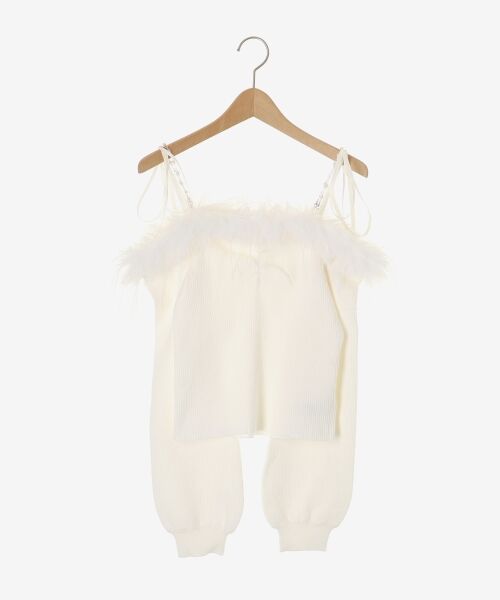 MAJESTIC LEGON / マジェスティックレゴン ニット・セーター | チェーン付きフェイクファーニット | 詳細28