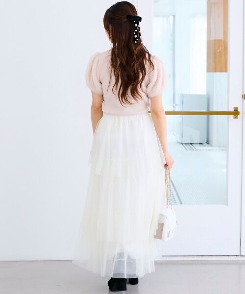 MAJESTIC LEGON / マジェスティックレゴン ニット・セーター | キラキラ袖シャギーニット | 詳細10