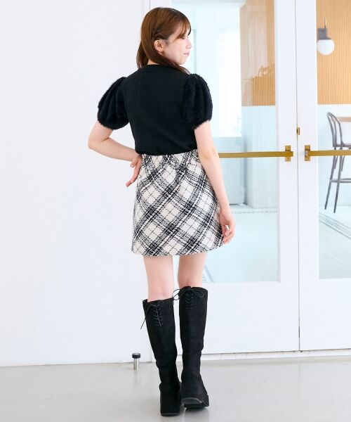 MAJESTIC LEGON / マジェスティックレゴン ニット・セーター | キラキラ袖シャギーニット | 詳細17