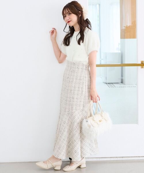 MAJESTIC LEGON / マジェスティックレゴン ニット・セーター | キラキラ袖シャギーニット | 詳細2