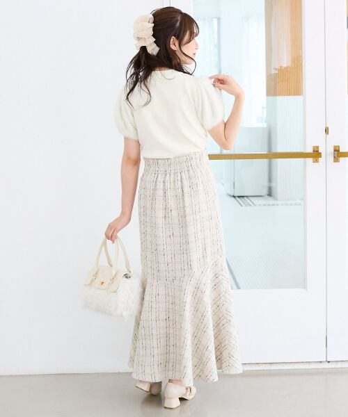 MAJESTIC LEGON / マジェスティックレゴン ニット・セーター | キラキラ袖シャギーニット | 詳細3