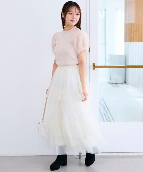 MAJESTIC LEGON / マジェスティックレゴン ニット・セーター | キラキラ袖シャギーニット | 詳細9