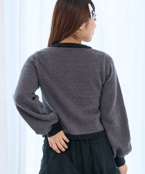 MAJESTIC LEGON / マジェスティックレゴン カーディガン・ボレロ | キラキラベロアリボンカーディガン | 詳細19