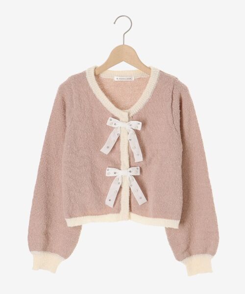 MAJESTIC LEGON / マジェスティックレゴン カーディガン・ボレロ | キラキラベロアリボンカーディガン | 詳細22