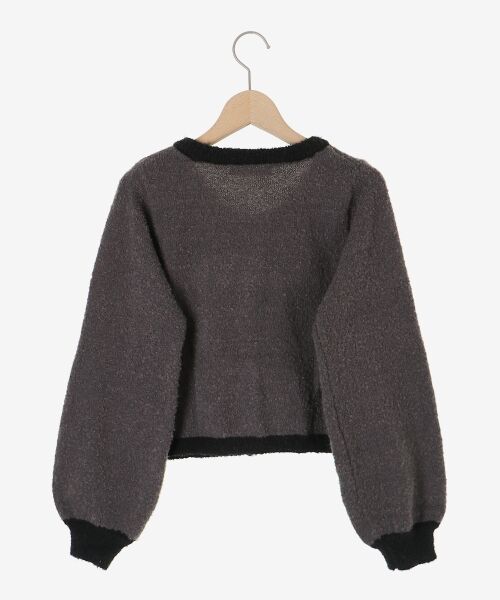 MAJESTIC LEGON / マジェスティックレゴン カーディガン・ボレロ | キラキラベロアリボンカーディガン | 詳細24