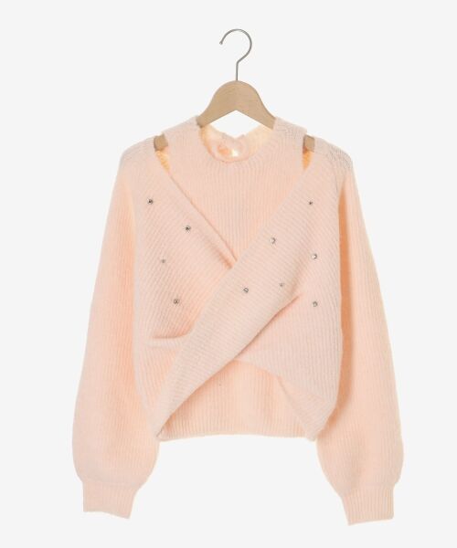 MAJESTIC LEGON / マジェスティックレゴン ニット・セーター | オープンショルダーカシュクールニット | 詳細22