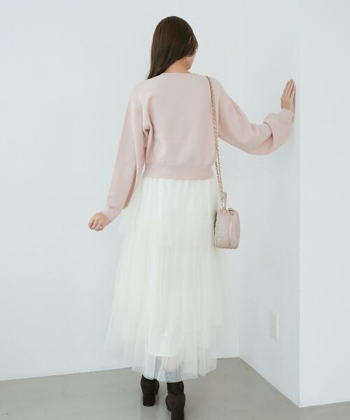 MAJESTIC LEGON / マジェスティックレゴン ニット・セーター | ふわふわLadycatリボンニット | 詳細14