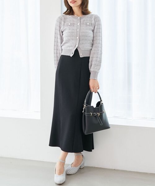 MAJESTIC LEGON / マジェスティックレゴン カーディガン・ボレロ | キラキラボタンツイードライクカーデ | 詳細27