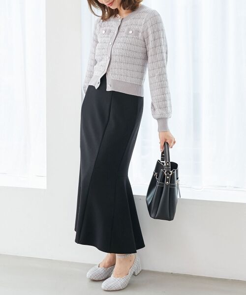 MAJESTIC LEGON / マジェスティックレゴン カーディガン・ボレロ | キラキラボタンツイードライクカーデ | 詳細28