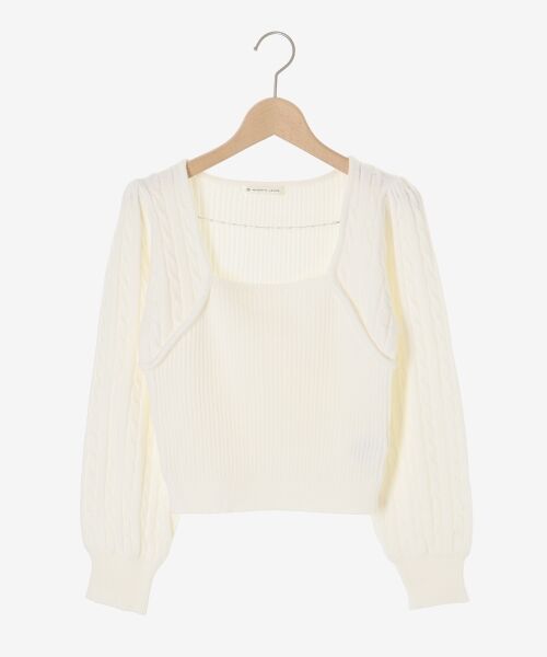 MAJESTIC LEGON / マジェスティックレゴン ニット・セーター | 2way華奢チェーンニット | 詳細29