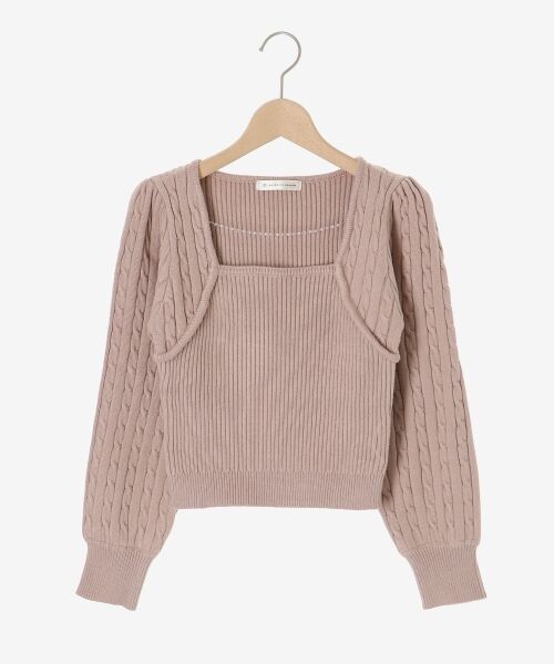 MAJESTIC LEGON / マジェスティックレゴン ニット・セーター | 2way華奢チェーンニット | 詳細30