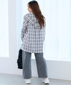 MAJESTIC LEGON / マジェスティックレゴン シャツ・ブラウス | フード付きルーズシャツ