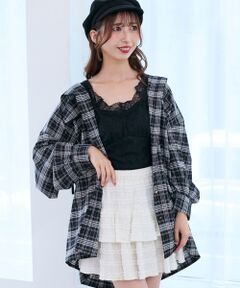 MAJESTIC LEGON / マジェスティックレゴン シャツ・ブラウス | フード付きルーズシャツ