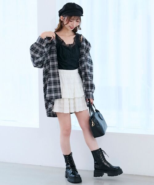 MAJESTIC LEGON / マジェスティックレゴン シャツ・ブラウス | フード付きルーズシャツ | 詳細9