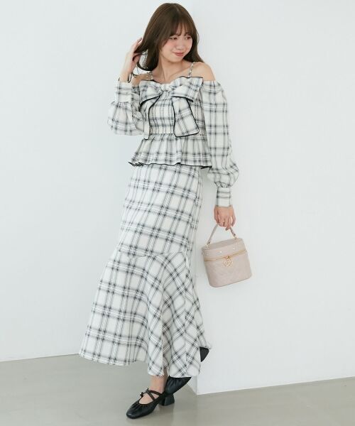 MAJESTIC LEGON / マジェスティックレゴン シャツ・ブラウス | チェーン付きリボン長袖ブラウス | 詳細6