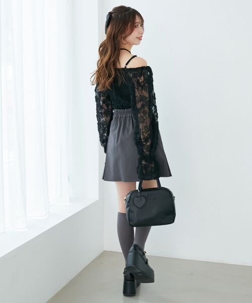 MAJESTIC LEGON / マジェスティックレゴン シャツ・ブラウス | 2wayフラワーレースブラウス | 詳細17