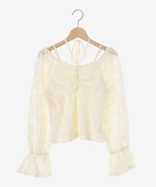MAJESTIC LEGON / マジェスティックレゴン シャツ・ブラウス | 2wayフラワーレースブラウス | 詳細22