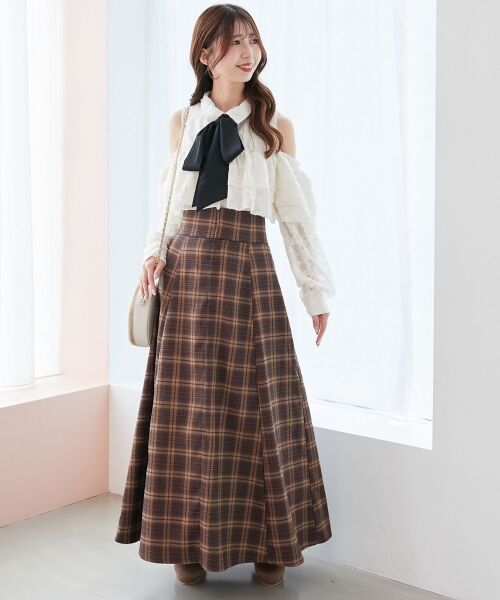 MAJESTIC LEGON / マジェスティックレゴン シャツ・ブラウス | バイカラーボウタイフリルブラウス | 詳細17