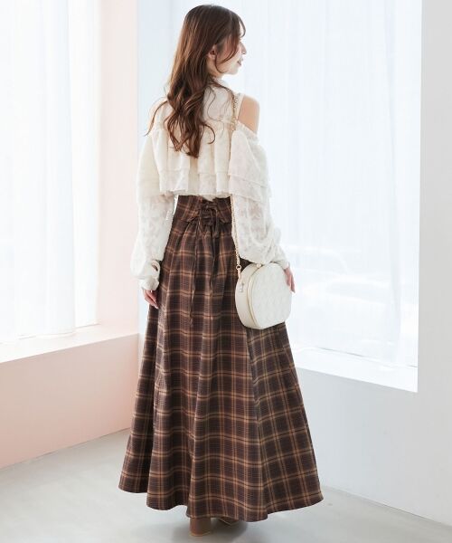 MAJESTIC LEGON / マジェスティックレゴン シャツ・ブラウス | バイカラーボウタイフリルブラウス | 詳細19