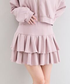 MAJESTIC LEGON / マジェスティックレゴン ミニ・ひざ丈スカート | ∞キラキララインストーンスカパン