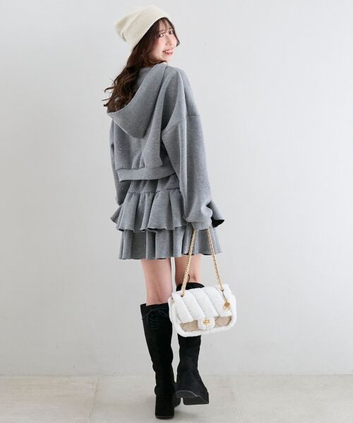 MAJESTIC LEGON / マジェスティックレゴン ミニ・ひざ丈スカート | ∞キラキララインストーンスカパン | 詳細18