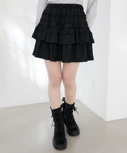 MAJESTIC LEGON / マジェスティックレゴン ミニ・ひざ丈スカート | カットレースフリルミニスカパン | 詳細19