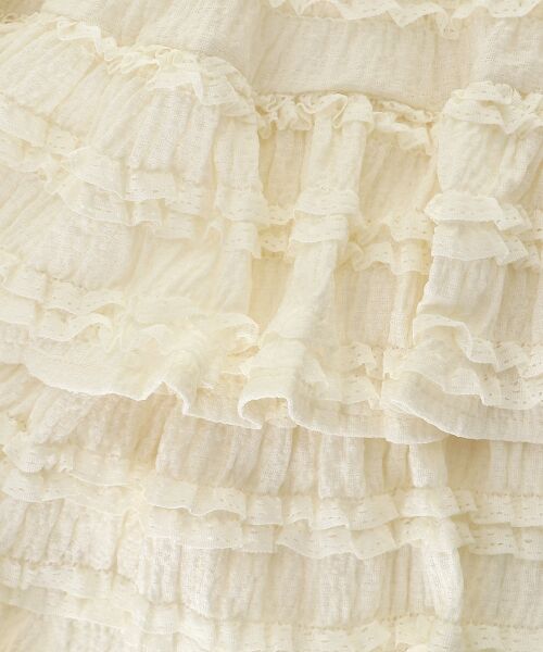 MAJESTIC LEGON / マジェスティックレゴン ミニ・ひざ丈スカート | カットレースフリルミニスカパン | 詳細30