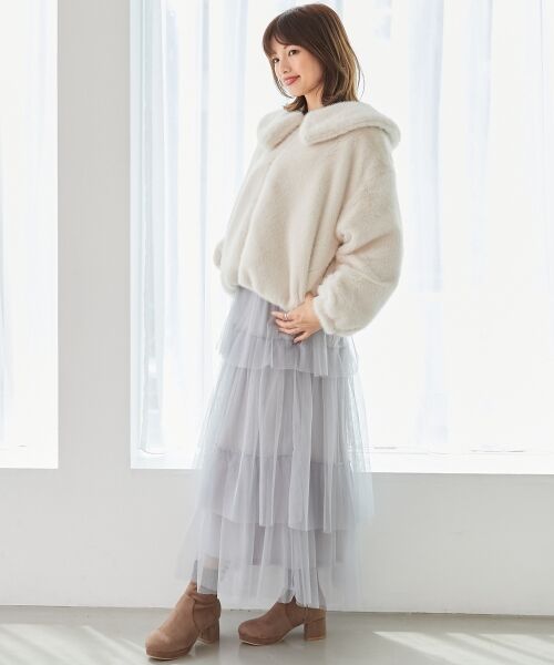 MAJESTIC LEGON / マジェスティックレゴン ロング・マキシ丈スカート | ティアードスカート | 詳細14