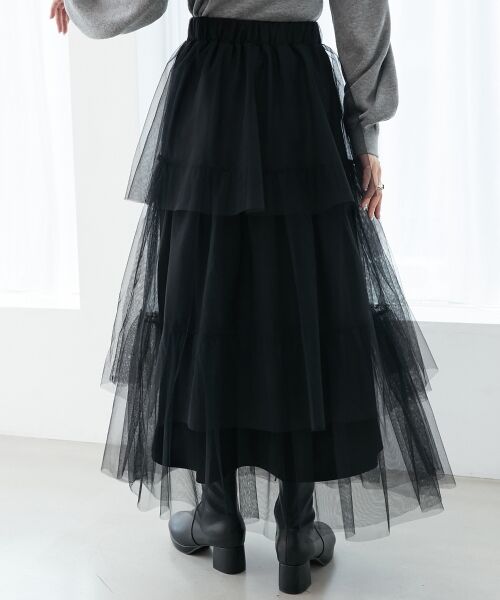 MAJESTIC LEGON / マジェスティックレゴン ロング・マキシ丈スカート | ティアードスカート | 詳細25