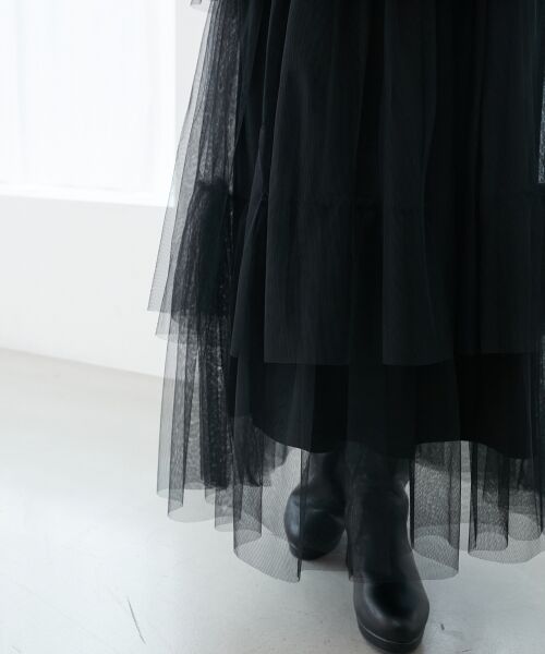 MAJESTIC LEGON / マジェスティックレゴン ロング・マキシ丈スカート | ティアードスカート | 詳細26