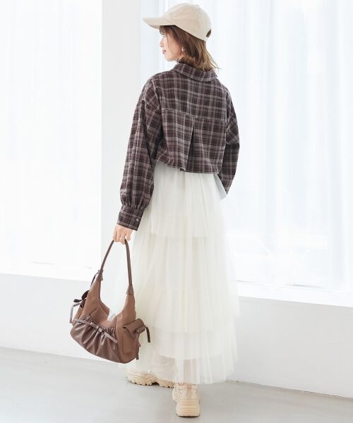 MAJESTIC LEGON / マジェスティックレゴン ロング・マキシ丈スカート | ティアードスカート | 詳細3