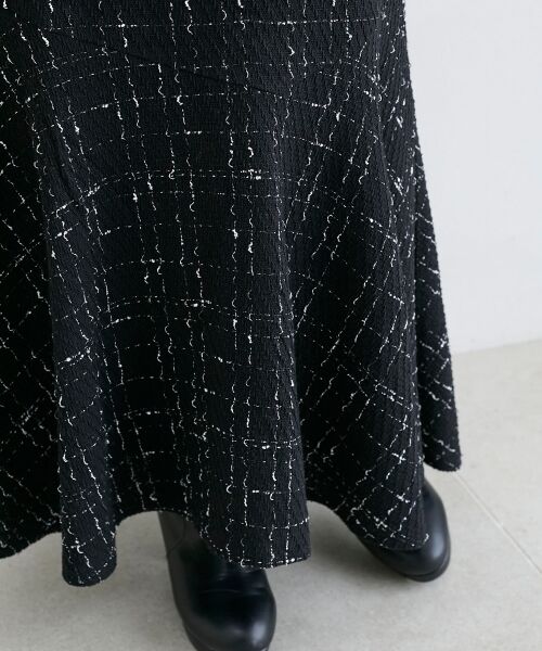 MAJESTIC LEGON / マジェスティックレゴン ロング・マキシ丈スカート | ツイードマーメイドロングスカート | 詳細21
