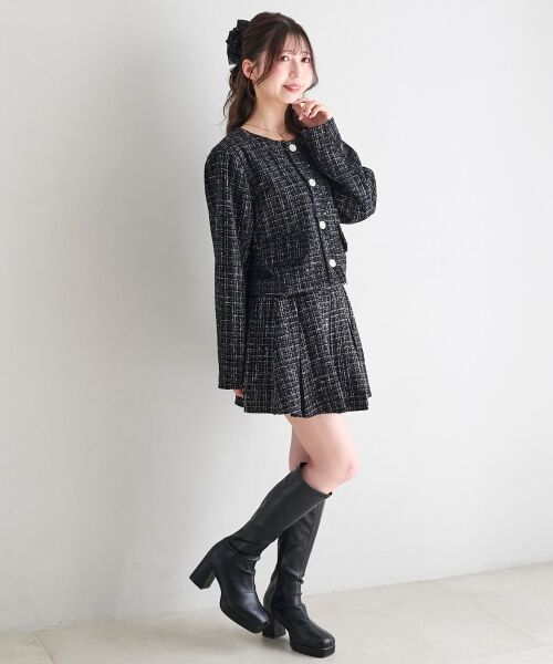 MAJESTIC LEGON / マジェスティックレゴン ミニ・ひざ丈スカート | ベルト付きプリーツミニスカパン | 詳細15