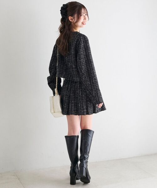 MAJESTIC LEGON / マジェスティックレゴン ミニ・ひざ丈スカート | ベルト付きプリーツミニスカパン | 詳細16