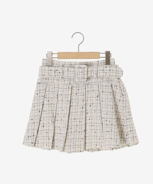 MAJESTIC LEGON / マジェスティックレゴン ミニ・ひざ丈スカート | ベルト付きプリーツミニスカパン | 詳細21