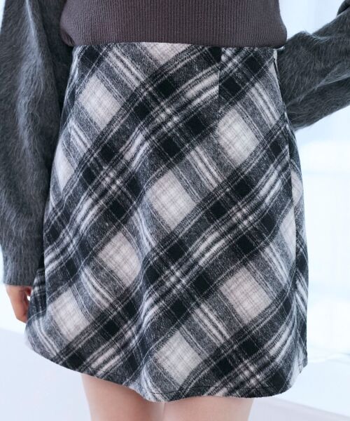 MAJESTIC LEGON / マジェスティックレゴン ミニ・ひざ丈スカート | アソートチェックミニスカパン | 詳細22