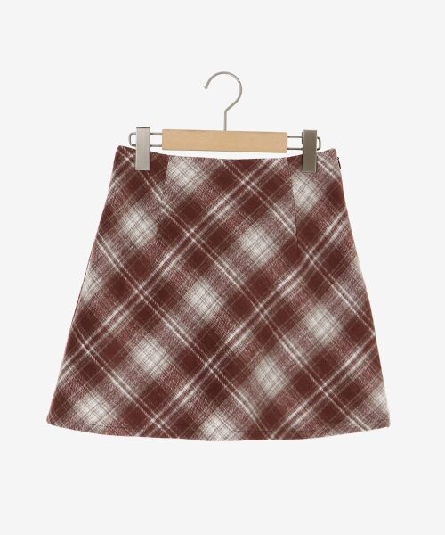 MAJESTIC LEGON / マジェスティックレゴン ミニ・ひざ丈スカート | アソートチェックミニスカパン | 詳細24