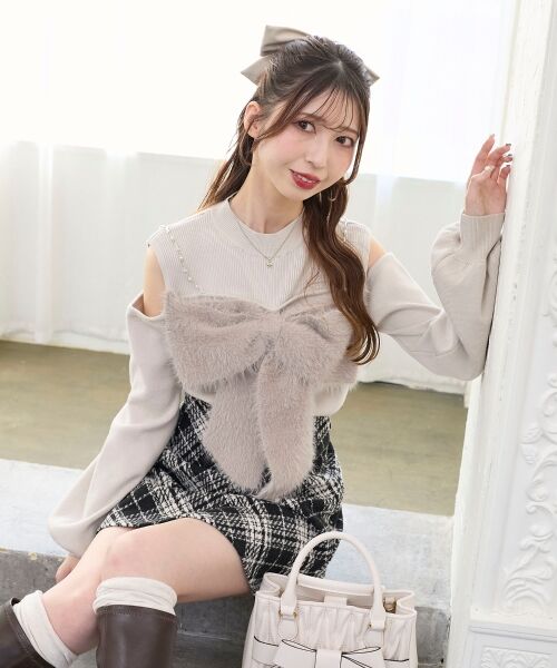 MAJESTIC LEGON / マジェスティックレゴン ミニ・ひざ丈スカート | アソートチェックミニスカパン | 詳細2